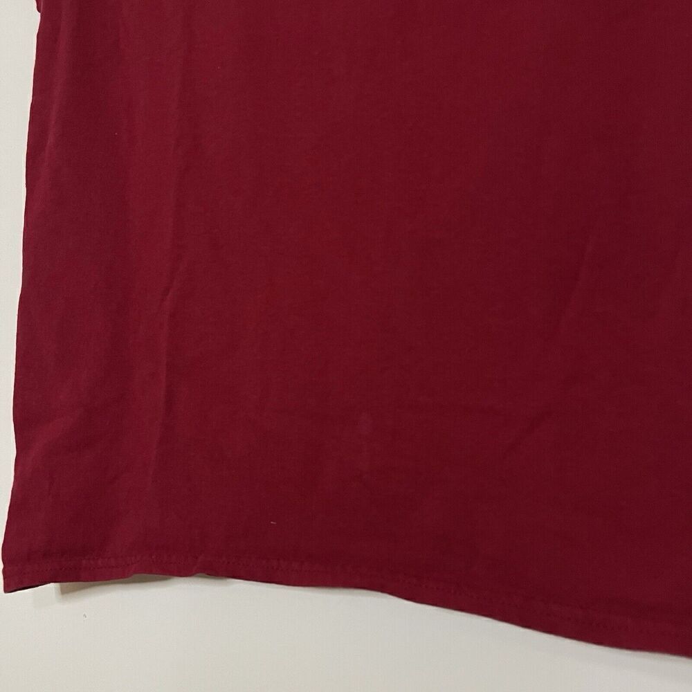 Miller High Life red embroidered crew neck short sleeve tshirt size small - Picture 3 of 5